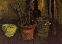 Gogh, Vincent van - Still Life with Paintbrushes in a Pot